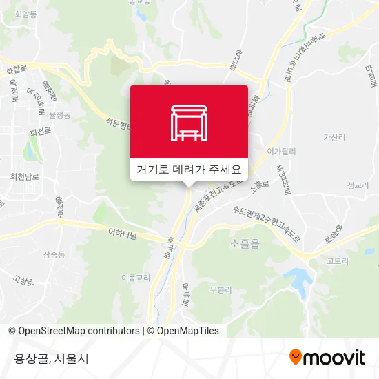 용상골 지도