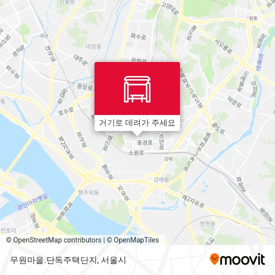 무원마을.단독주택단지 지도