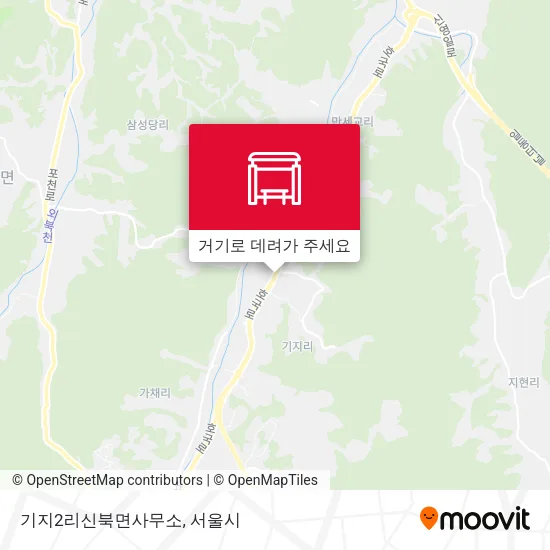 기지2리신북면사무소 지도