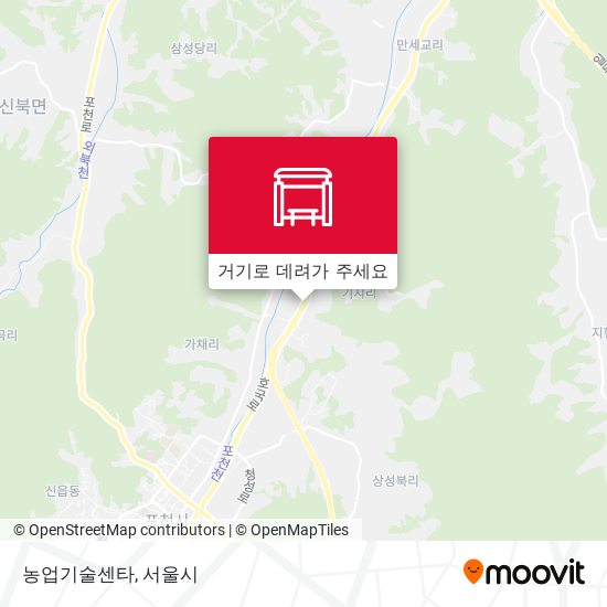 농업기술센타 지도