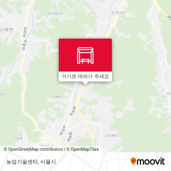 농업기술센타 지도