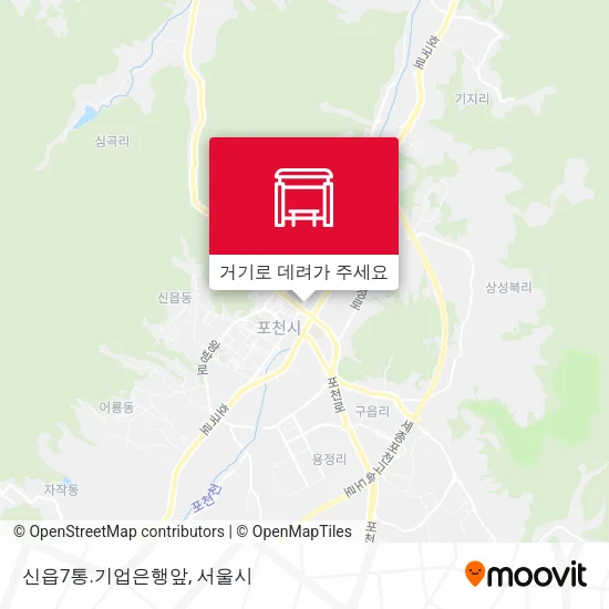 신읍7통.기업은행앞 지도