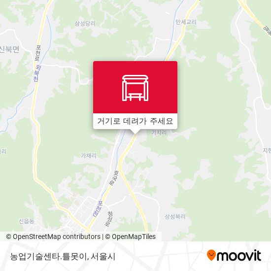 농업기술센타.틀못이 지도