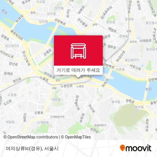 여의상류Ic(경유) 지도