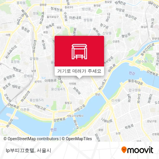 Ip부띠끄호텔 지도