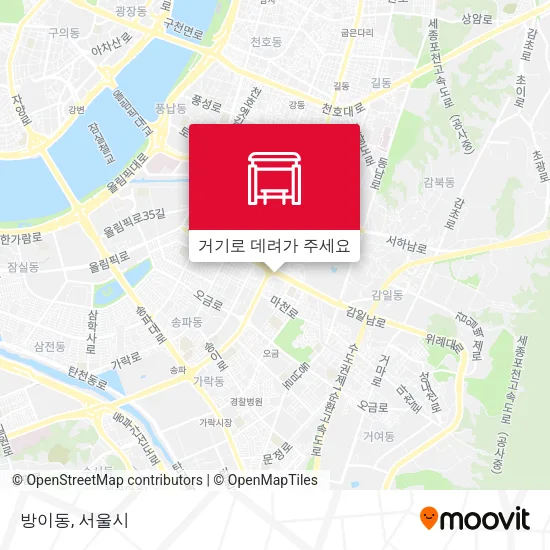 방이동 지도