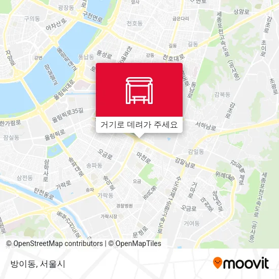 방이동 지도