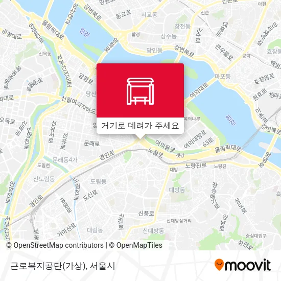 근로복지공단(가상) 지도
