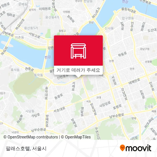팔래스호텔 지도