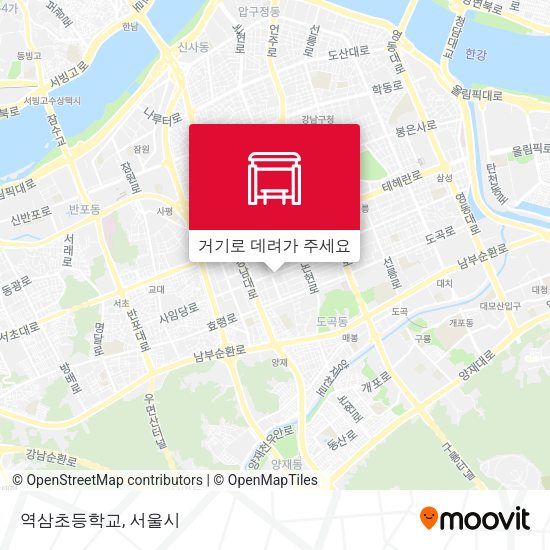 역삼초등학교 지도