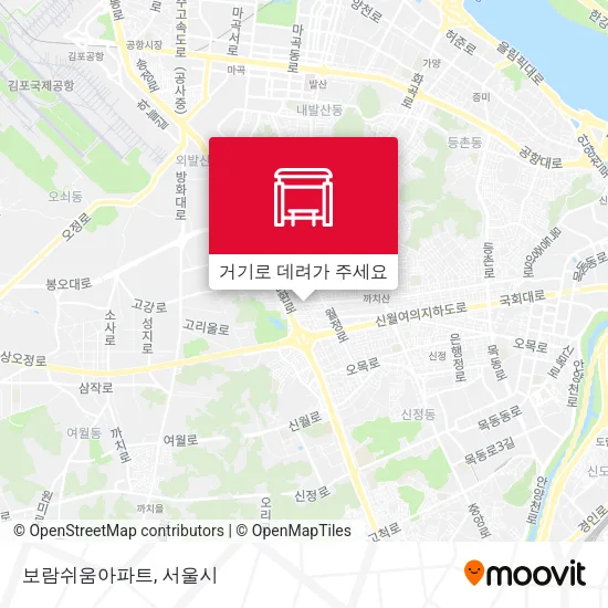 보람쉬움아파트 지도
