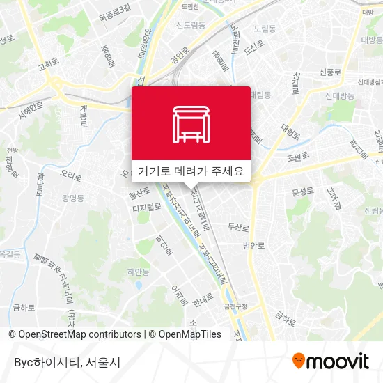 Byc하이시티 지도