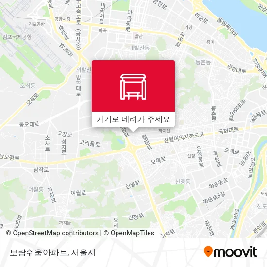 보람쉬움아파트 지도