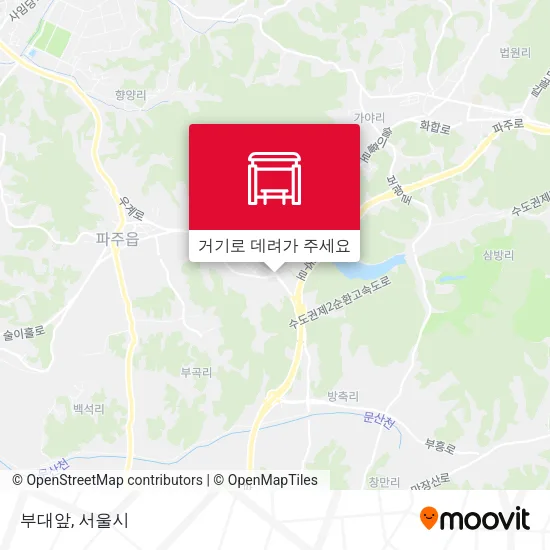 부대앞 지도