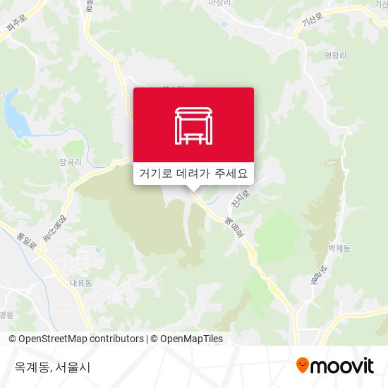 옥계동 지도