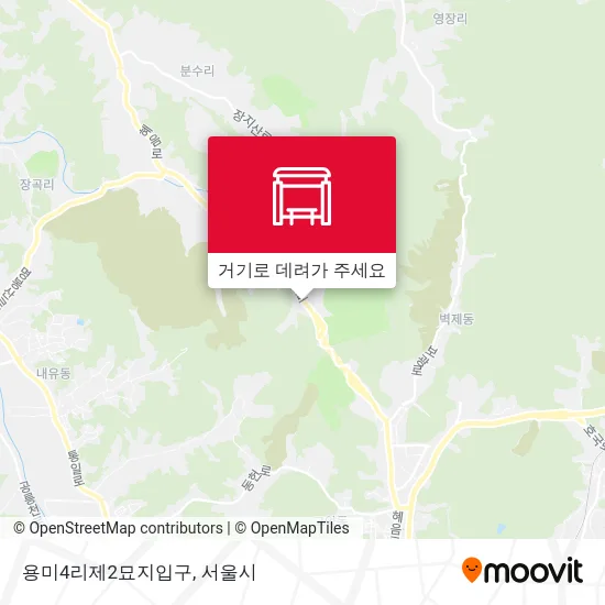 용미4리제2묘지입구 지도