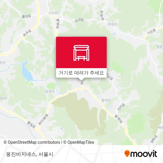 웅진비지네스 지도