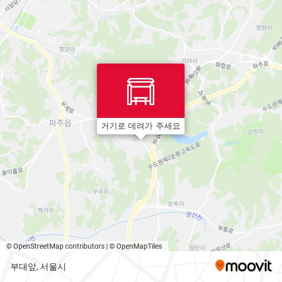 부대앞 지도