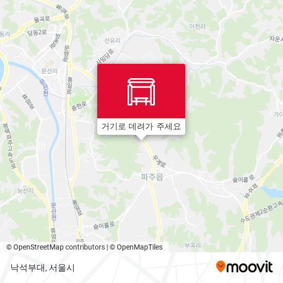 낙석부대 지도