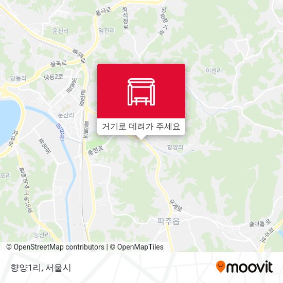 향양1리 지도