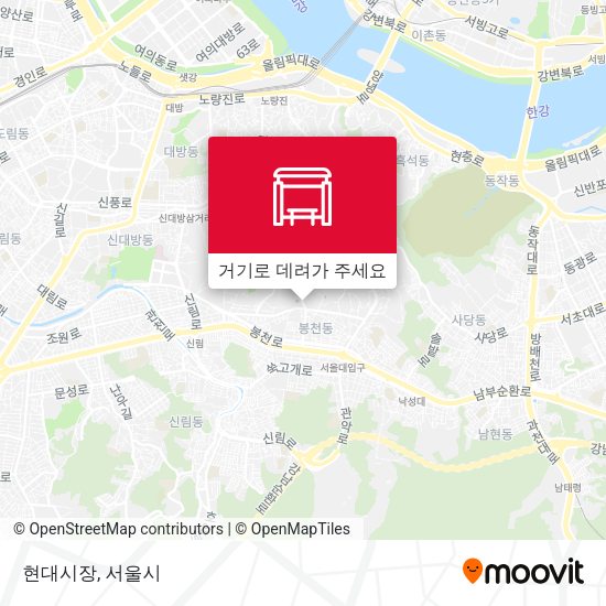 현대시장 지도