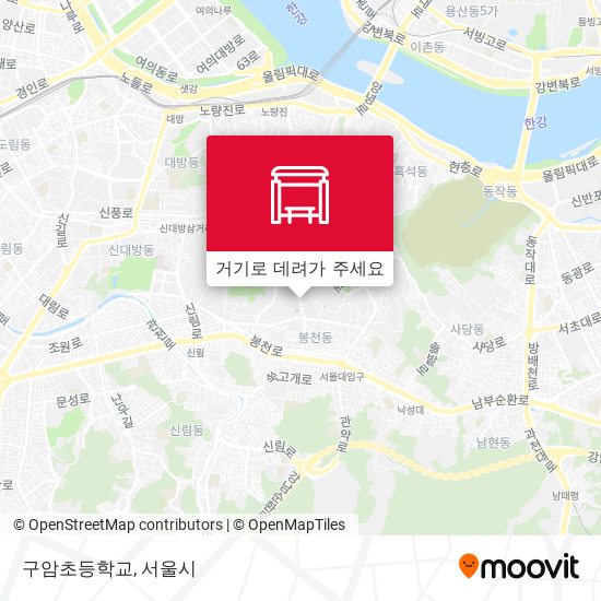 구암초등학교 지도