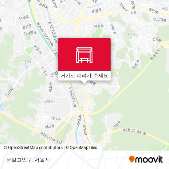 문일고입구 지도