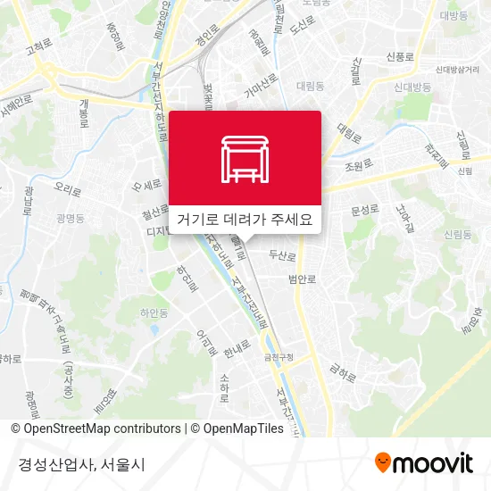경성산업사 지도