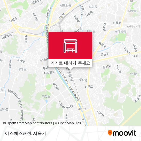 에스에스패션 지도