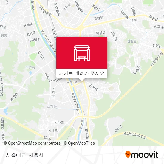 시흥대교 지도