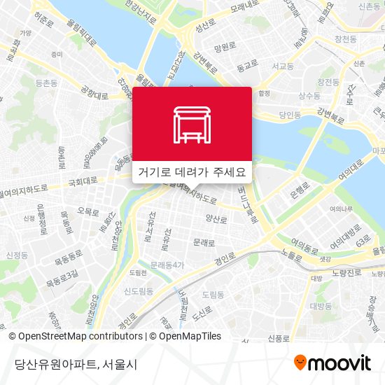 당산유원아파트 지도