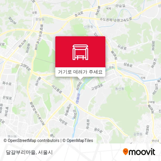 달걀부리마을 지도
