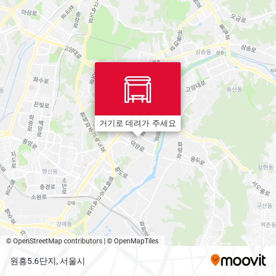 원흥5.6단지 지도