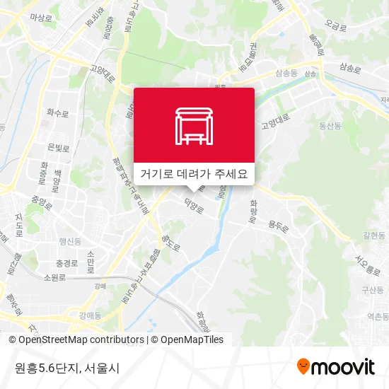 원흥5.6단지 지도