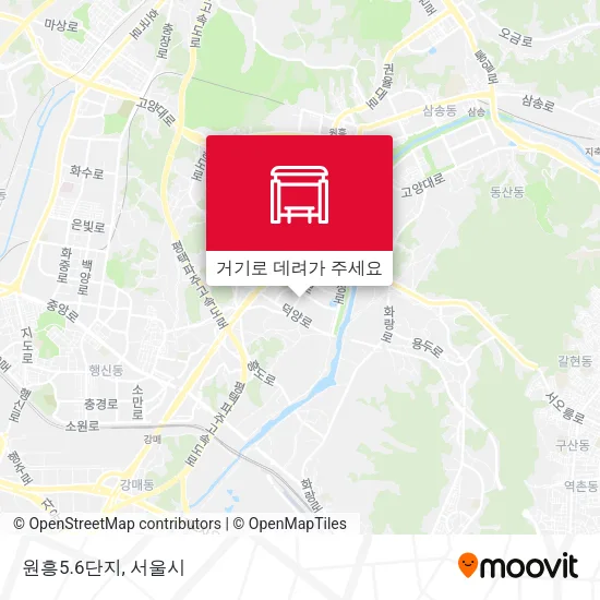 원흥5.6단지 지도