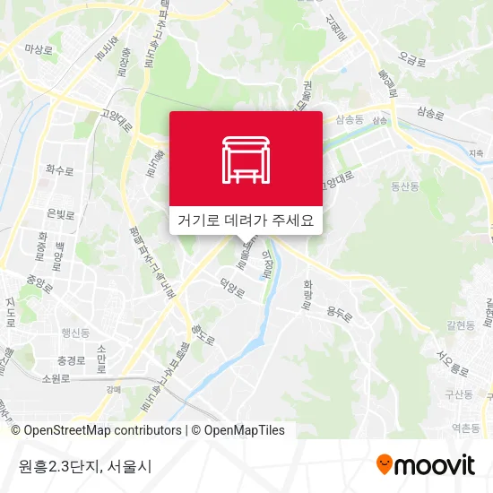 원흥2.3단지 지도