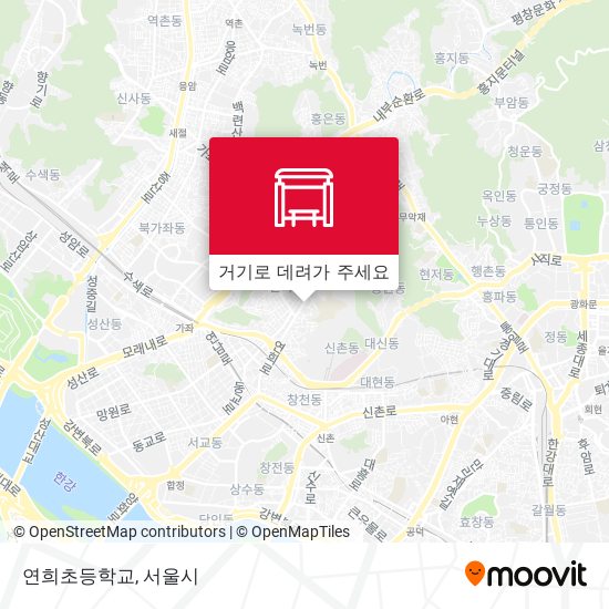 연희초등학교 지도