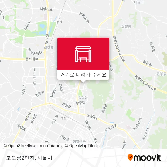 코오롱2단지 지도