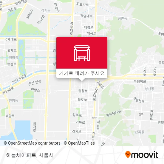 하늘채아파트 지도