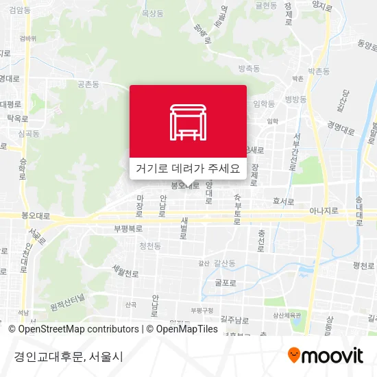 경인교대후문 지도