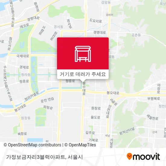 가정보금자리3블럭아파트 지도
