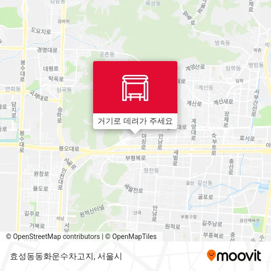효성동동화운수차고지 지도
