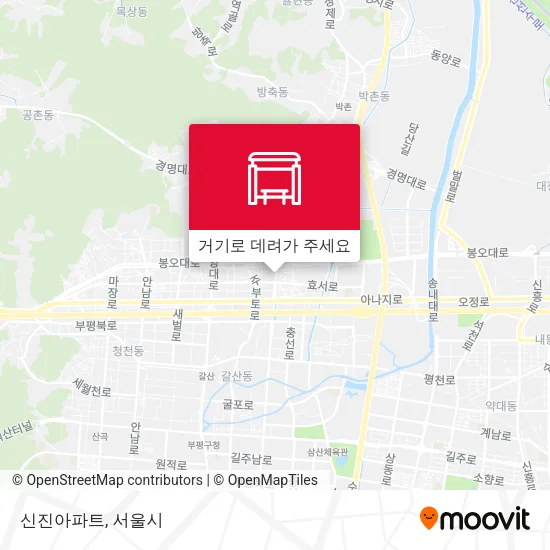 신진아파트 지도