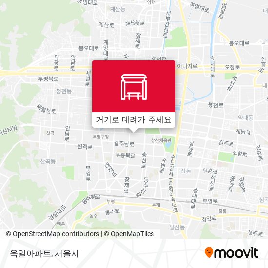 욱일아파트 지도