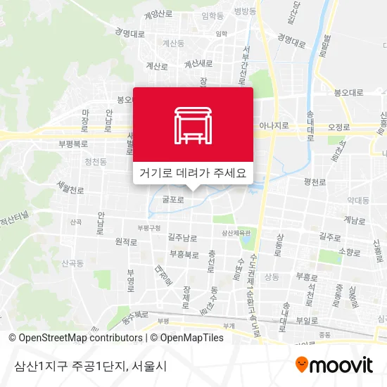 삼산1지구 주공1단지 지도