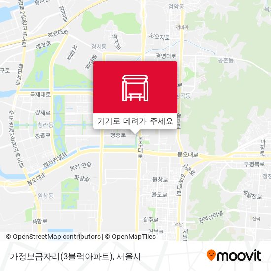 가정보금자리(3블럭아파트) 지도