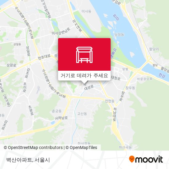 벽산아파트 지도