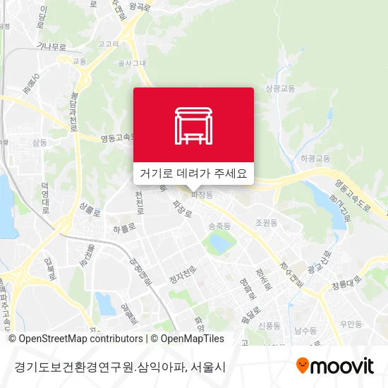 경기도보건환경연구원.삼익아파 지도