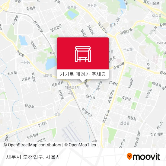 세무서.도청입구 지도