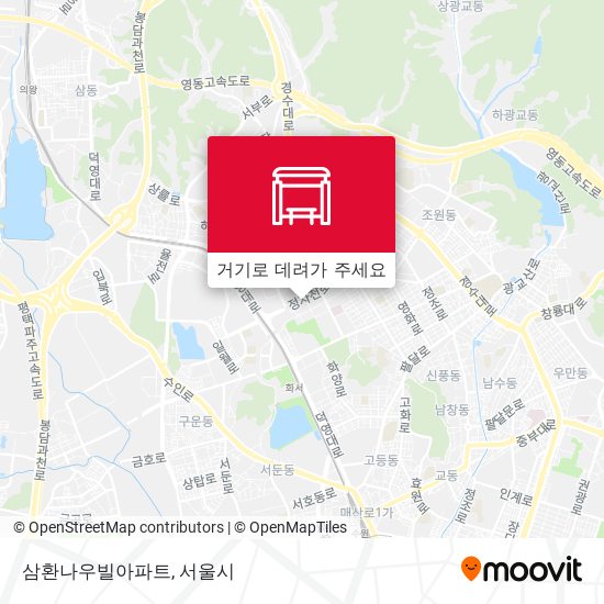 삼환나우빌아파트 지도